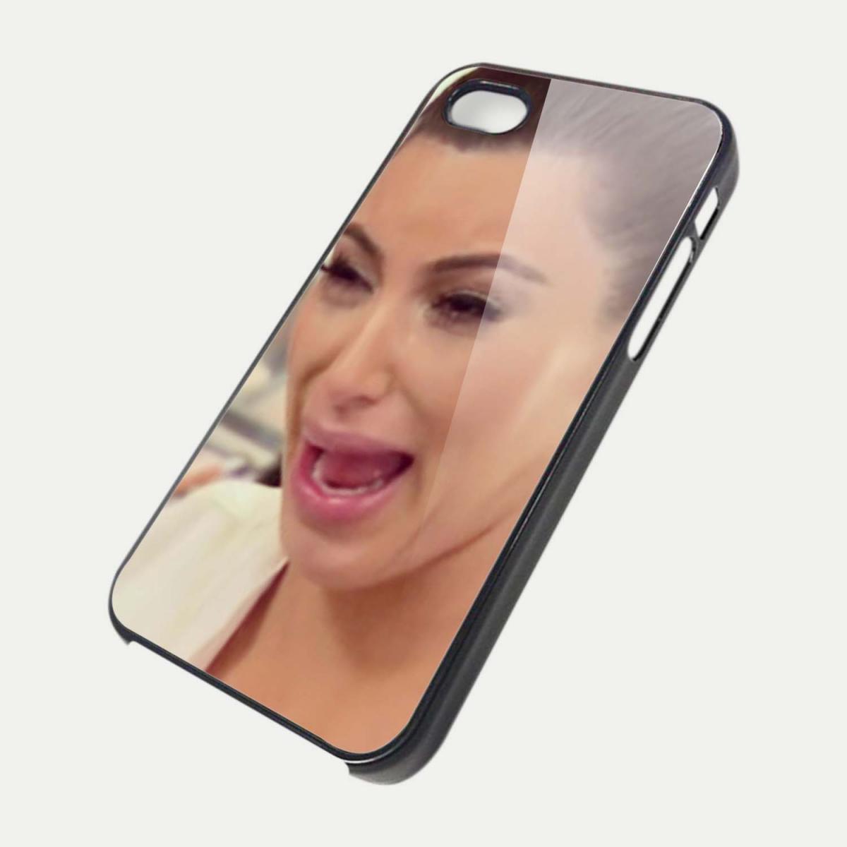 Kim Kardashian Crying Face Special Design Iphone 4 Case Cover on Luulla